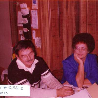 Photograph, Ron and Chris Genis.