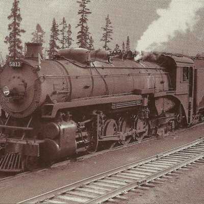 Photograph, CPR Locomotive 5813