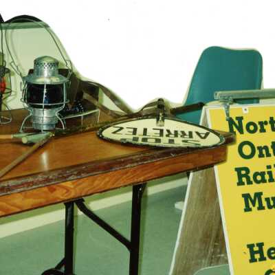 Views of NORMHC Display at Laurentian University Heritage Fair, 10 May 2002