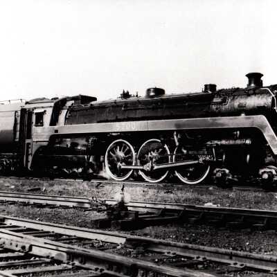 Photograph, CNR Steam Engine 5700