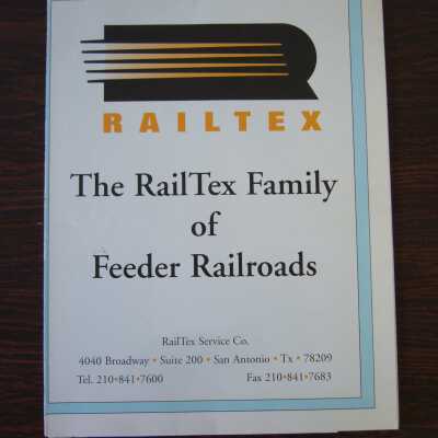 Map of the RailTex Family of Feeder Railroads