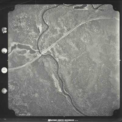 Photograph, Aerial Shots, Canadian National Railway, Unknown Location.