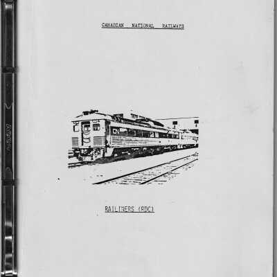 Canadian National Railways Railiners (RDC)