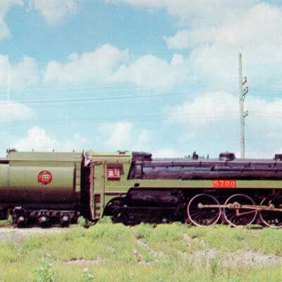 Photograph, Postcard, CNR Hudson Type 5700.