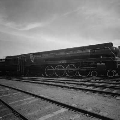 Photograph, Canadian National Railways Locomotive 6401.