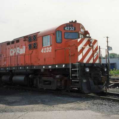 Photograph, CP Rail Locomotive 4232.