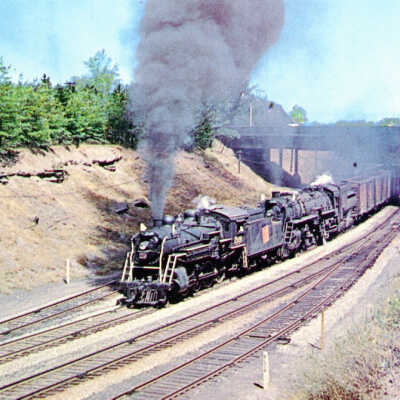 Photograph, CNR Steam Train.