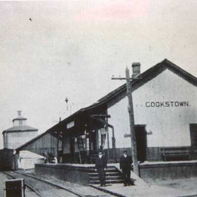 Photograph, CNR Station at Cookstown, Ontario.