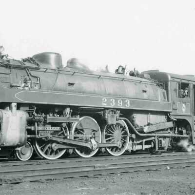 Photograph, Canadian Pacific Locomotive 2393.