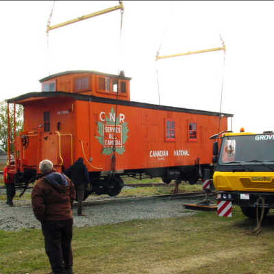 Photograph, NORMHC, "The Big Move", Prescott Park Rearrangement and Expansion.
