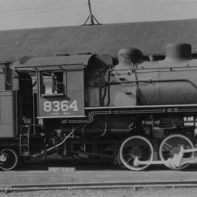 Photograph, Canadian National Railways Locomotive 8364.