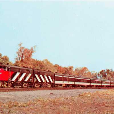 Photograph, Postcard, CNR Rapido, October 15th, 1972, Dorion, Quebec.