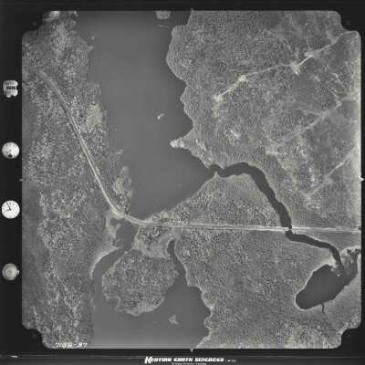Photograph, Aerial Shots, Canadian National Railway, Unknown Location.