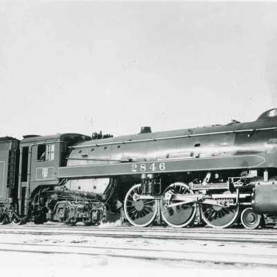 Photograph, Canadian Pacific Locomotive 2846.