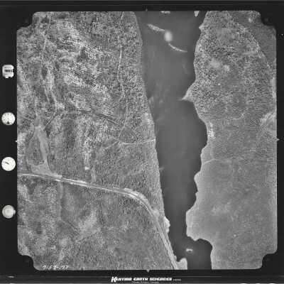 Photograph, Aerial Shots, Canadian National Railway, Unknown Location.