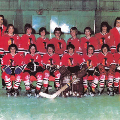 Photograph: "Capreol Pee Wee "A" Hawks 1977-1978"