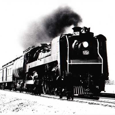 Photograph, CNR Locomotive 5702