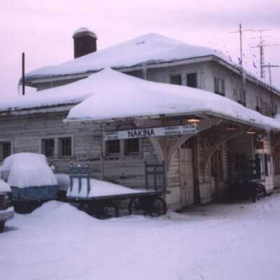 Photograph, CNR Station at Nakina, Ontario