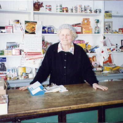 Photograph, Helen Rivers, Last day at Nepitt's store.