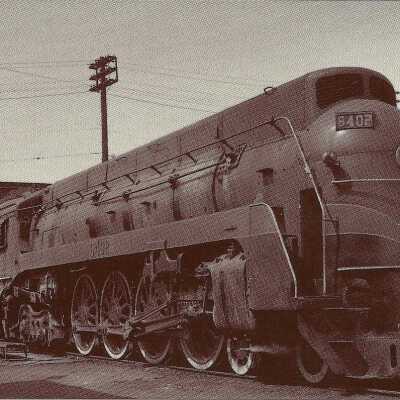 Photograph, CPR Locomotive 6402