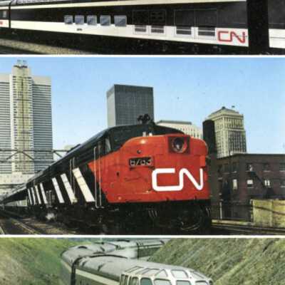 Document, CN Postcard.
