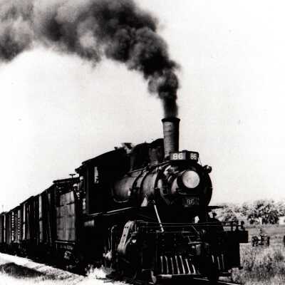 Photograph, CNR Steam Engine 86