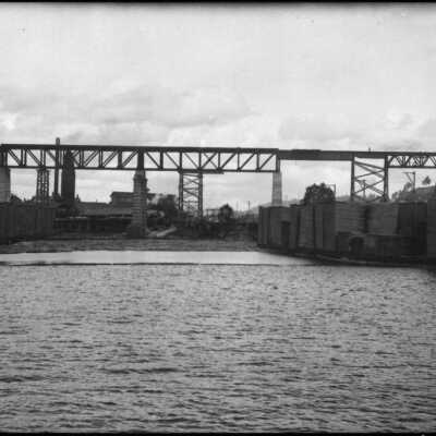 Photograph, C.P.R. (Canadian Pacific Railway) Bridge, Parry Sound, Ontario.