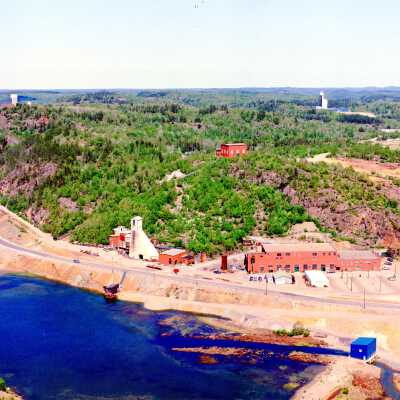 Photograph, Fecunis Mine; became NORCAT Underground Training Centre