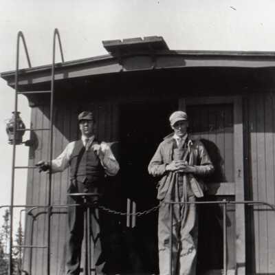 Photograph- Addie Sweezey and Jim (Slim) Beatty