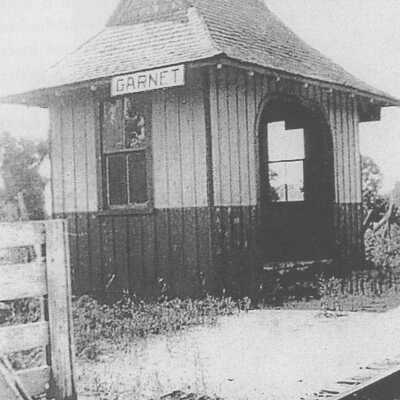 Photograph, CNR Station, Garnet, Ontario, Canada.
