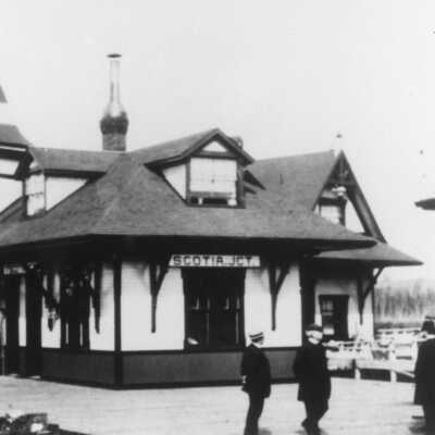 Photograph, CNR Scotia JCT Station