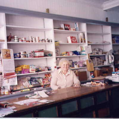 Photograph, Helen Rivers, Last day at Nepitt's store.