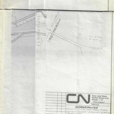 blueprint - CN Hornepayne