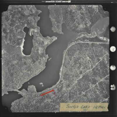 Photograph, Aerial Shots, Canadian National Railway, Unknown Location.