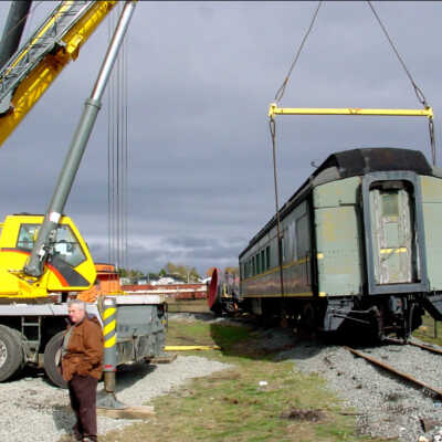 Photograph, NORMHC, "The Big Move", Prescott Park Rearrangement and Expansion.