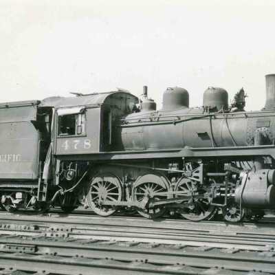 Photograph, Canadian Pacific Locomotive 478