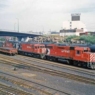 Photograph, Canadian Pacific Locomotive 3023.