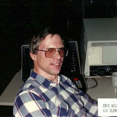 Photograph, Eric Wilston, C/L Clerk.