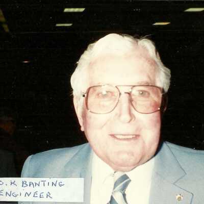 Photograph, O.K. Banting, Engineer.
