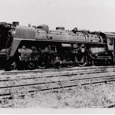 Photograph, CNR Steam Engine 6144