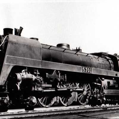 Photograph, CNR Steam Engine 5701