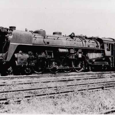 Photograph, CNR Steam Engine 6144