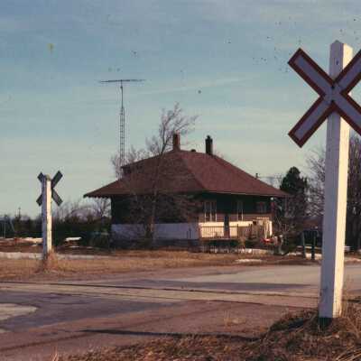 Photograph, CNR Station at Vine, Ontario.