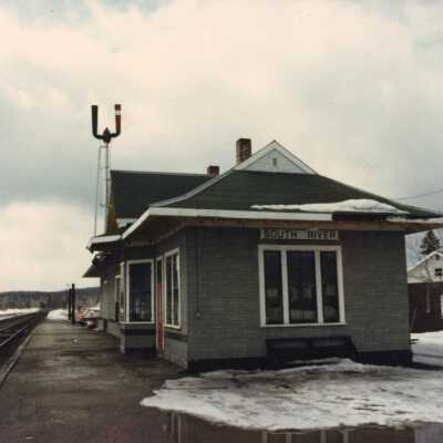 Photograph, CNR South River Station, South River, Ontario.