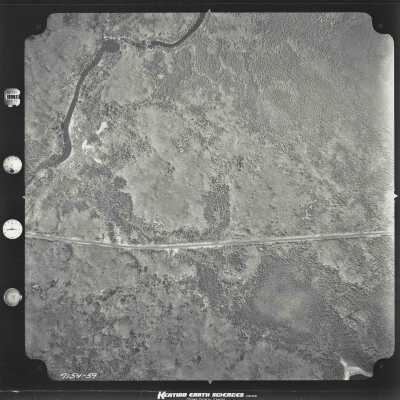 Photograph, Aerial Shots, Canadian National Railway, Unknown Location.