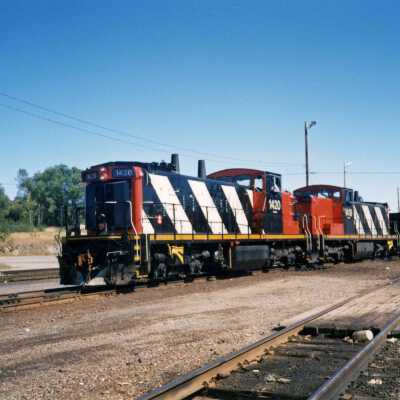 Photograph, Canadian Pacific Locomotive 1420.