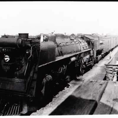 Photograph, CNR Steam Engine 6144