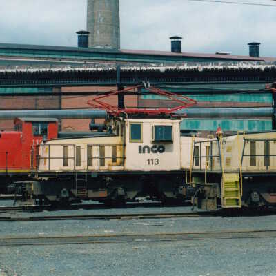 Photograph, INCO Locomotives 112, 113