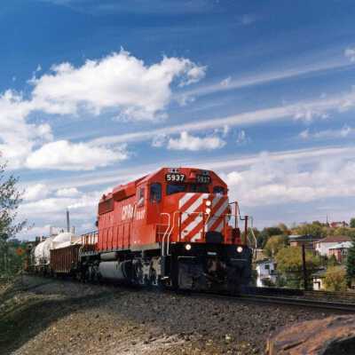 Photograph, CP Rail Locomotive 5937.