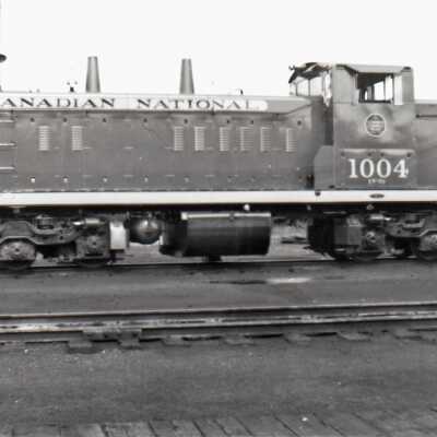 Photograph, CNR Locomotive 1004.